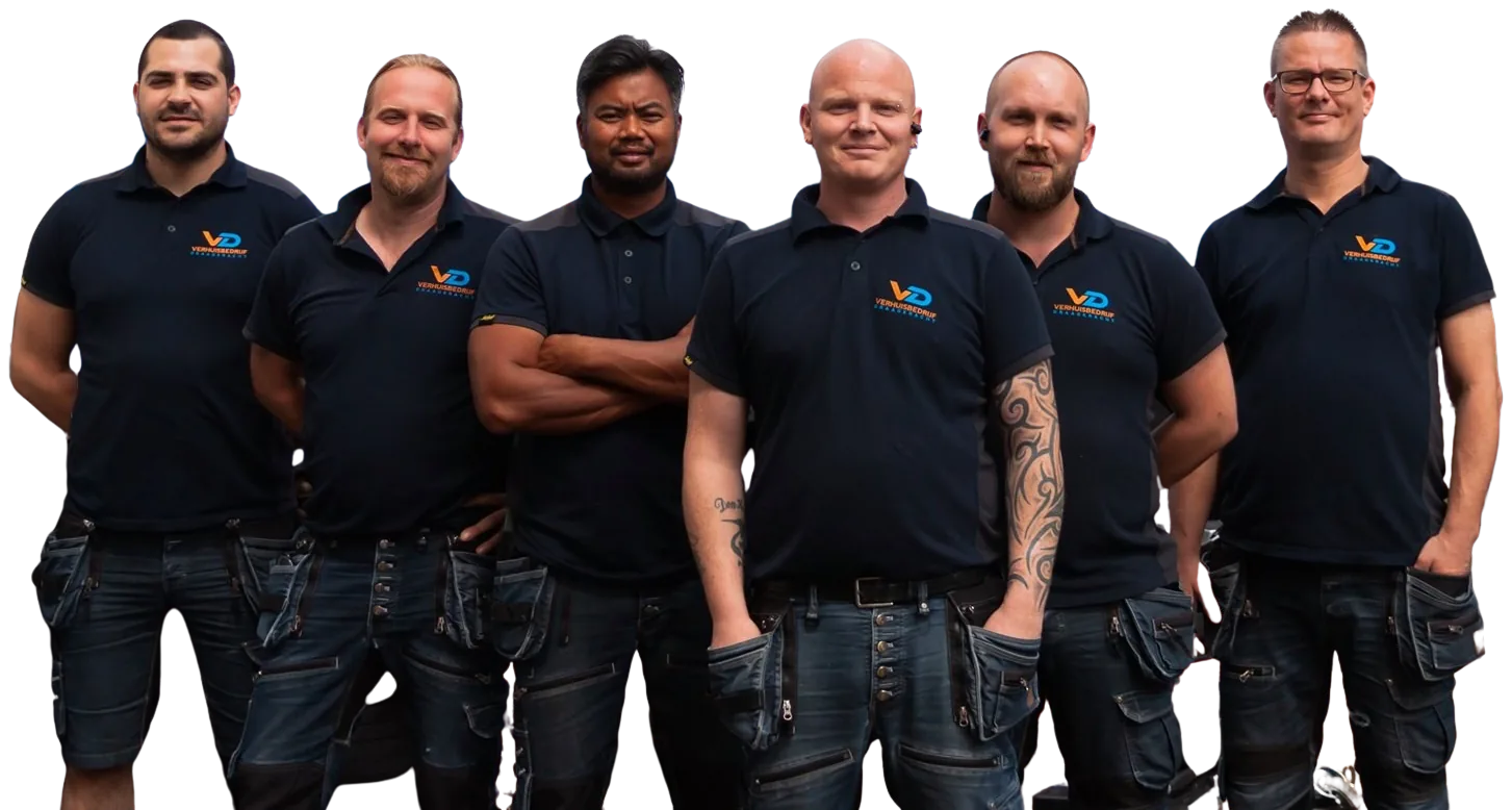 Het team van Verhuisbedrijf Draagkracht