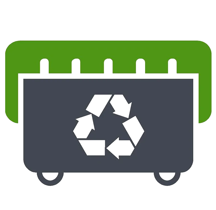 Icoon van een opslagcontainer